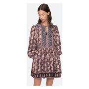 Tuniekjurk met Lange Pofmouwen Sea NY , Multicolor , Dames