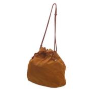 Pre-owned Fabric shoulder-bags Prada Vintage , Brown , Dames