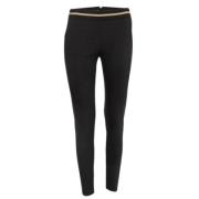 Pre-owned Fabric bottoms Stella McCartney Pre-owned , Black , Dames