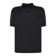 T-Shirts Dell'oglio , Black , Heren