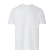 Klassiek Wit Heren T-Shirt Fusalp , White , Heren