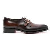 Loafers Santoni , Brown , Heren