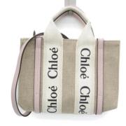 Pre-owned Canvas totes Chloé Pre-owned , Beige , Dames