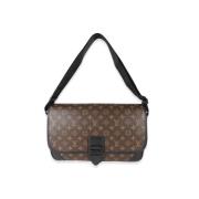 Pre-owned Cotton louis-vuitton-bags Louis Vuitton Vintage , Black , Da...