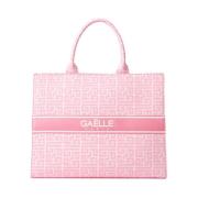 Roze Synthetische Shopper Tas Gaëlle Paris , Pink , Dames