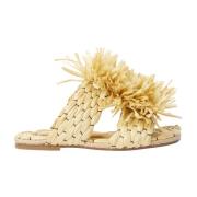 Sliders Dries Van Noten , Beige , Dames