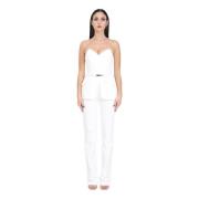 Jumpsuits Elisabetta Franchi , White , Dames