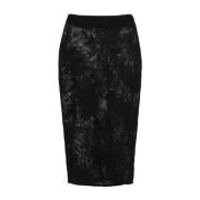 Midi Skirts Blumarine , Black , Dames