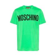 T-Shirts Moschino , Green , Heren