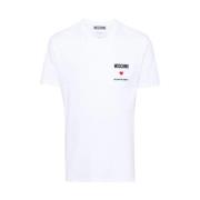 T-Shirts Moschino , White , Heren