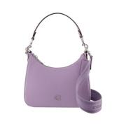 Pre-owned Leather crossbody-bags Coach Pre-owned , Purple , Dames
