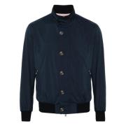 Bomber Jackets Barba , Blue , Heren