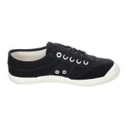 Lage sneakers met veters in het zwart Kawasaki , Black , Heren