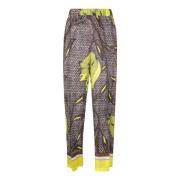 Wide Trousers P.a.r.o.s.h. , Yellow , Dames