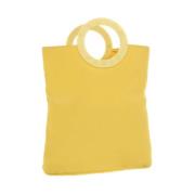 Pre-owned Nylon handbags Celine Vintage , Yellow , Dames