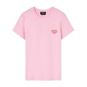 T-Shirts A.p.c. , Pink , Dames