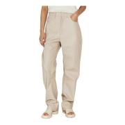 Trousers Entire Studios , Beige , Dames