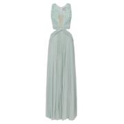 Maxi Dresses Elisabetta Franchi , Blue , Dames