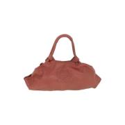 Pre-owned Leather shoulder-bags Loewe Pre-owned , Pink , Dames