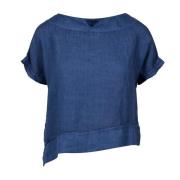 T-Shirts Gran Sasso , Blue , Dames