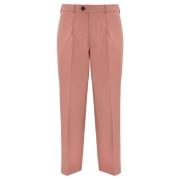 Suit Trousers Amaránto , Pink , Heren