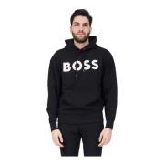 Hoodies Hugo Boss , Black , Heren