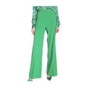 Crepe Broek Pinko , Green , Dames