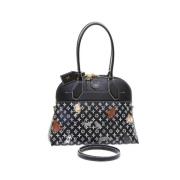 Pre-owned Canvas louis-vuitton-bags Louis Vuitton Vintage , Black , Da...