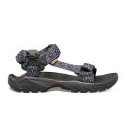 Flat Sandals Teva , Blue , Heren