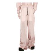 Trousers Rick Owens , Pink , Dames