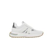 Wit Zilver Hyde Vrouw Sneakers Alexander Smith , White , Dames