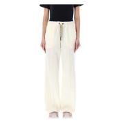 Trousers Moncler , White , Dames