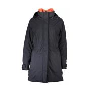 Winterjas met lange mouwen Napapijri , Black , Dames