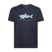 T-Shirts Paul & Shark , Blue , Heren