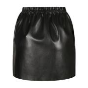 Leather Skirts Philosophy di Lorenzo Serafini , Black , Dames