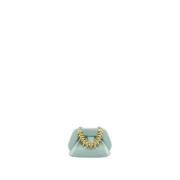 Eco Fabric Clutch Tas THEMOIRè , Blue , Dames