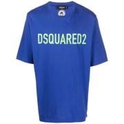 T-Shirts Dsquared2 , Blue , Heren