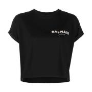 Tops Balmain , Black , Dames