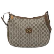 Pre-owned Canvas gucci-bags Gucci Vintage , Beige , Dames