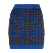 Skirts Balmain , Blue , Dames