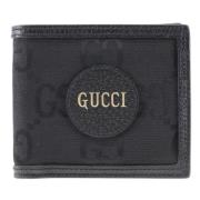Pre-owned Canvas wallets Gucci Vintage , Black , Dames