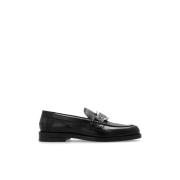 Leren loafers Dsquared2 , Black , Dames