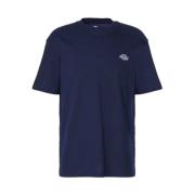 Summerdale Korte Mouw T-Shirt (Donkerblauw) Dickies , Blue , Heren