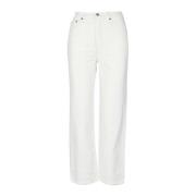 Straight Jeans Levi's , White , Dames