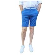 Stijlvolle Chino Bermuda Shorts Mason's , Blue , Heren