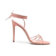 Flat Sandals Paris Texas , Pink , Dames