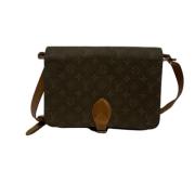 Pre-owned Canvas louis-vuitton-bags Louis Vuitton Vintage , Brown , Da...