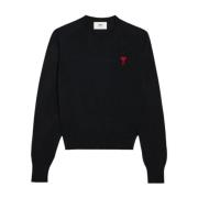 Sweatshirts Ami Paris , Black , Dames
