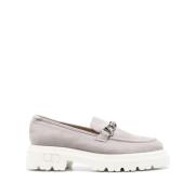 Loafers Casadei , Gray , Dames