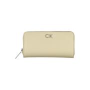 Wallets Cardholders Calvin Klein , Beige , Dames